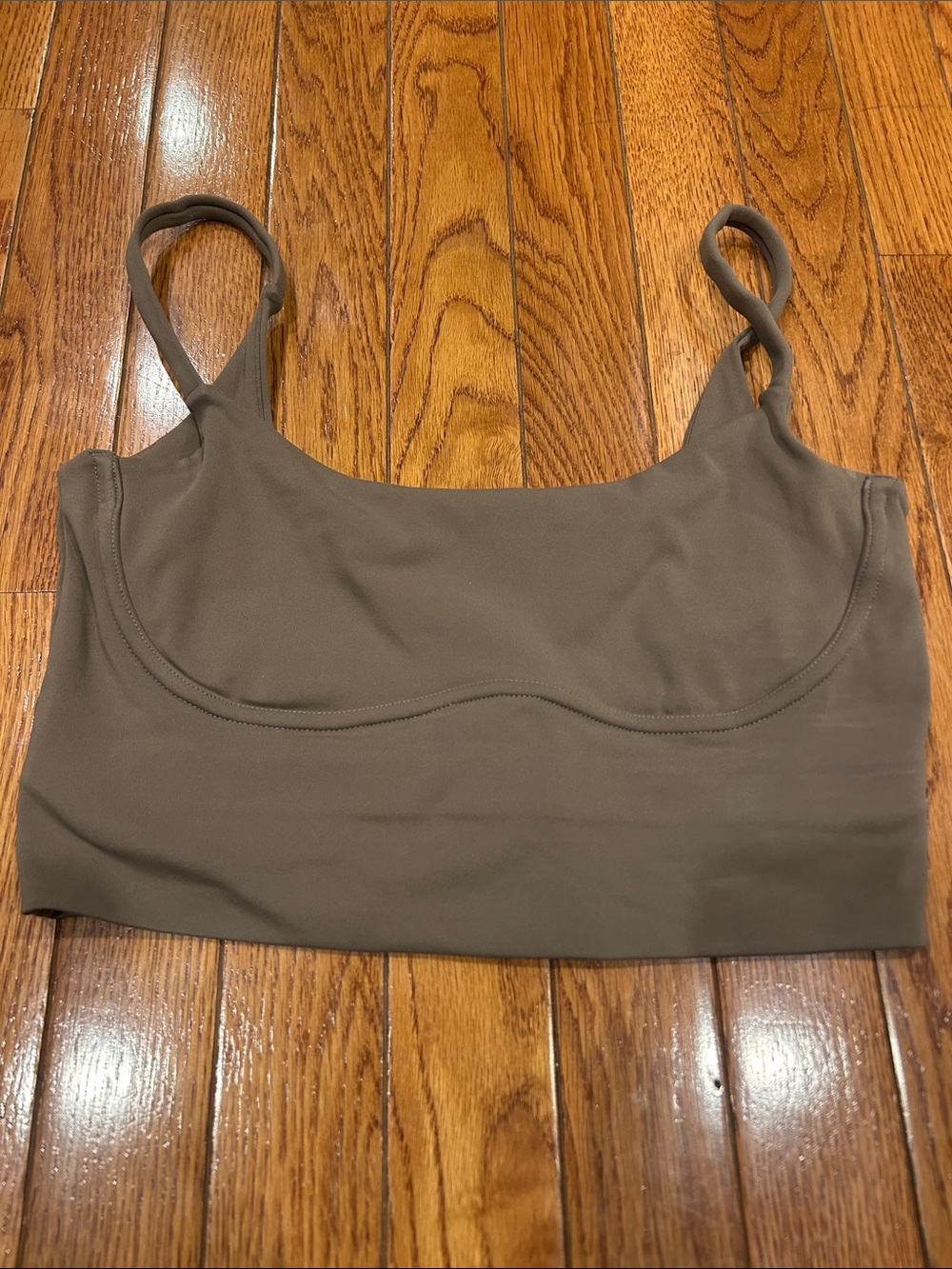 Everyday Seamless Scoop Sports Bra - Brown